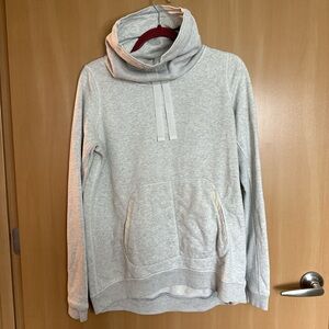 Heather Gray Lululemon Cowl Neck Sweatshirt
